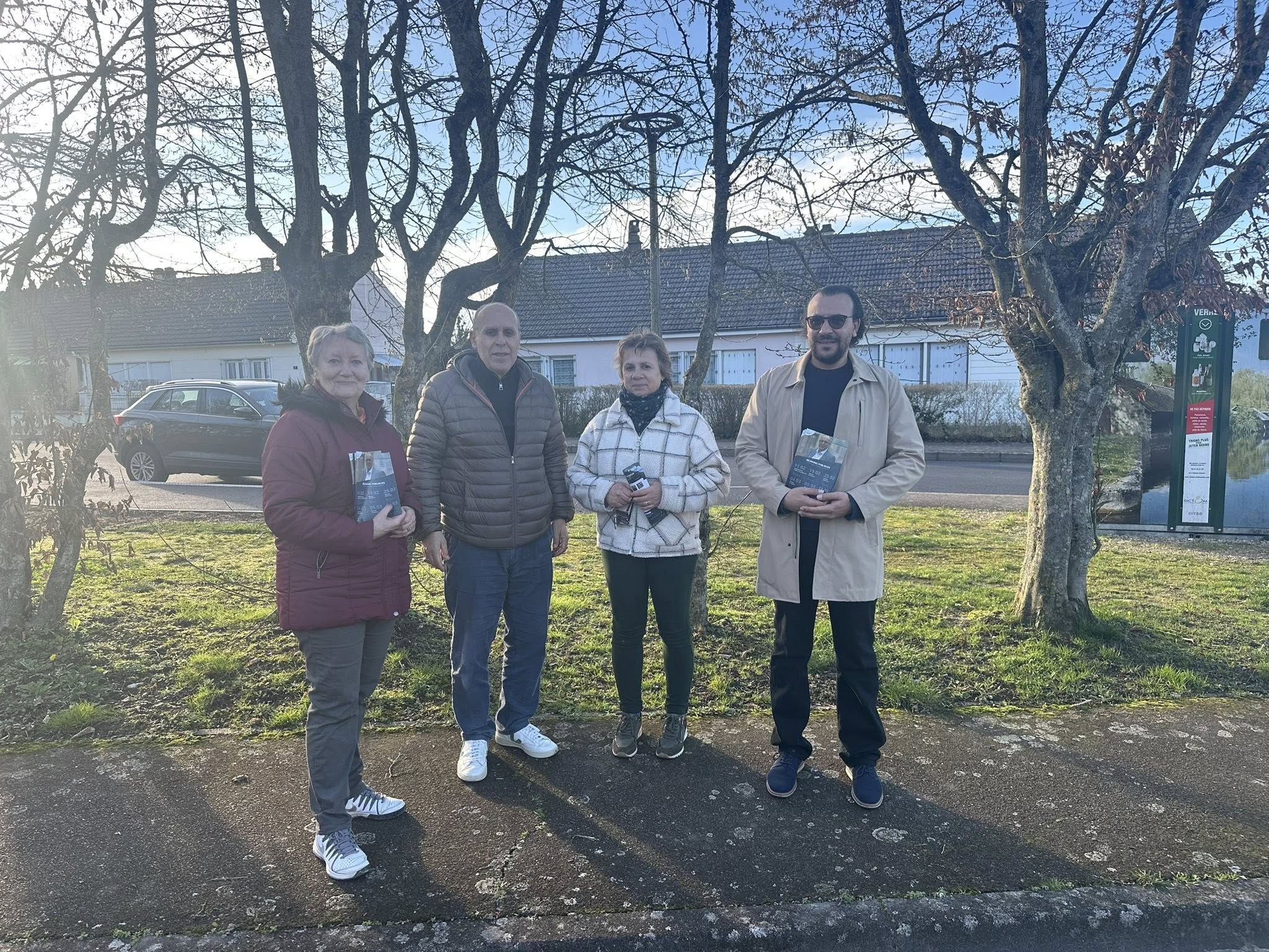 Porte-à-porte dans le quartier des Martineaux